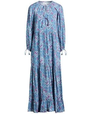 Antik Batik Maxi Dress - Blue