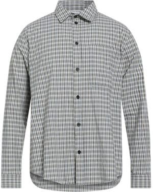 WOOD WOOD Military Shirt Cotton - Gray