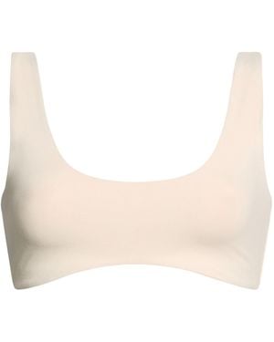 Joah Brown Top Polyester, Elastane - Natural