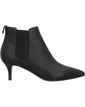 Pollini Botines De Caña Alta - Negro