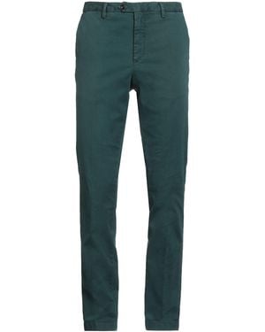 Drumohr Trousers Cotton, Elastane - Blue