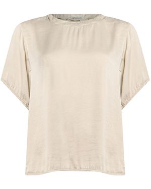 Transit Top Silk, Elastane - Natural