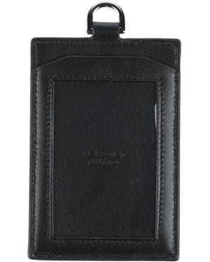 Neil Barrett Cardholder Leather - Black