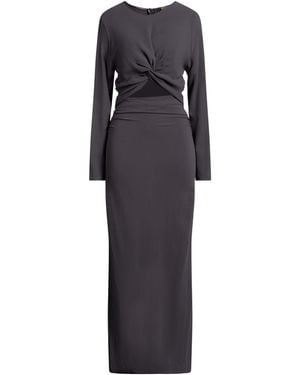 Jucca Maxi Dress Viscose, Elastane - Black