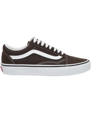 Vans Dark Sneakers Textile Fibers - White