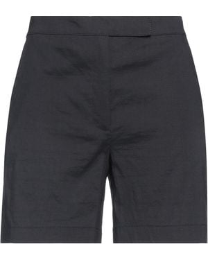 Theory Midnight Shorts & Bermuda Shorts Linen, Viscose, Elastane - Blue