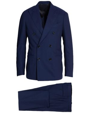 Lardini Suit Wool - Blue