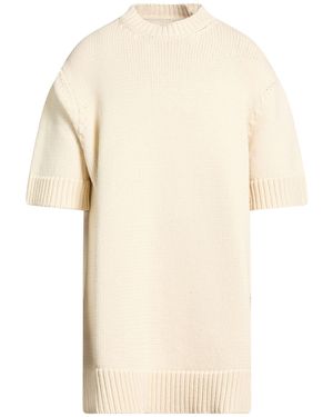 Jil Sander Cream Sweater Cotton, Polyamide - Natural