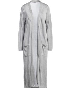 Kangra Cardigan Viscose, Metallic Fiber - Gray