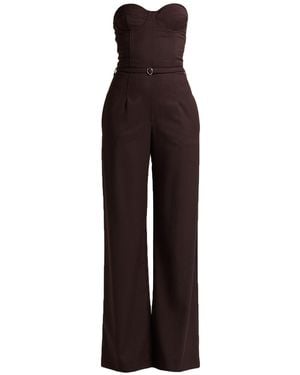 Suoli Chocolate Jumpsuit Polyester, Viscose, Elastane - Purple