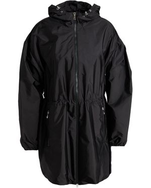 Moncler Overcoat & Trench Coat Polyamide - Black
