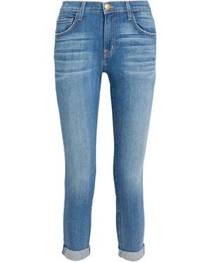 Current/Elliott Jeans Cotton, Elastomultiester, Elastane - Blue
