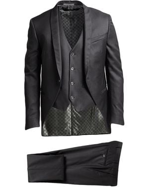 Corneliani Suit Virgin Wool - Black