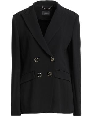 Atos Lombardini Blazer Viscose, Acetate, Elastane - Black