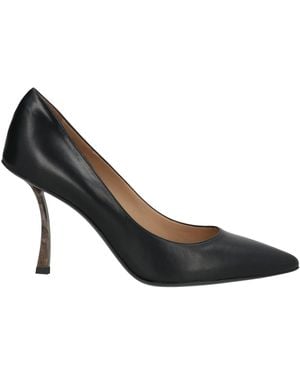 Wo Milano Court Shoes - Black