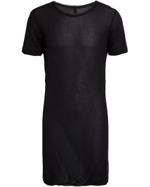 Rick Owens T-Shirt Viscose - Black