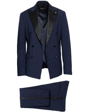 AT.P.CO Suit Polyester, Viscose, Wool, Elastane - Blue