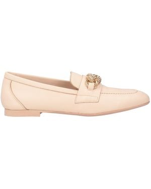 Parisienne Blush Loafers Leather - Natural