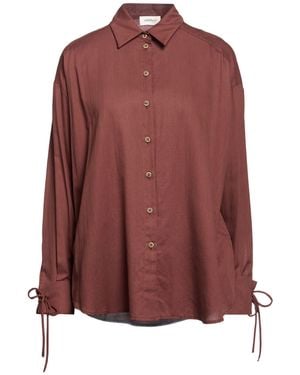 Ottod'Ame Chocolate Shirt Cotton, Tencel - Red