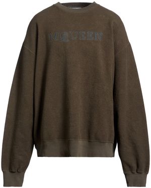 McQueen Military Sweatshirt Cotton - Green