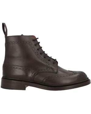 Tricker's Ankle Boots Leather - Red