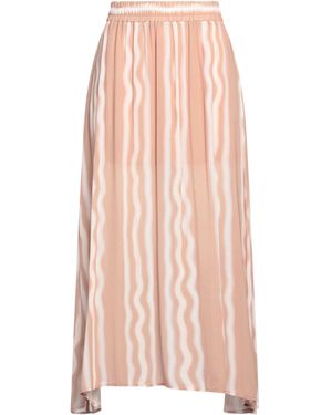 ARMANI EXCHANGE Camel Maxi Skirt Viscose - Pink
