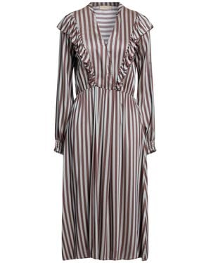 Momoní Midi Dress - Brown