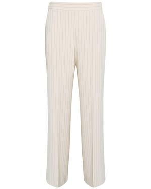 Imperial Pants Polyester, Elastane - White