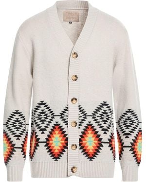 TOOCO Strickjacke - Weiß