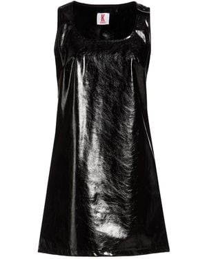 Kontatto Mini Dress Polyurethane - Black