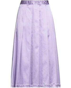 Semicouture Midi Skirt - Purple