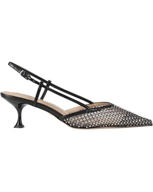 Lola Cruz Court Shoes - Black