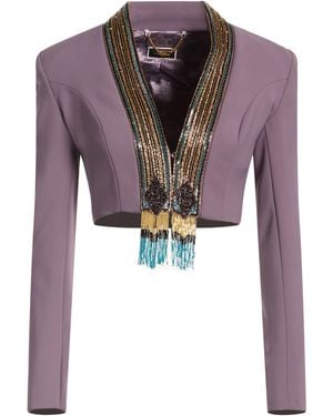 Elisabetta Franchi Jackets - Purple