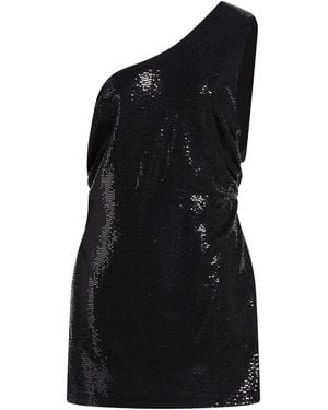 Nora Barth Mini Dress Polyester, Elastane - Black