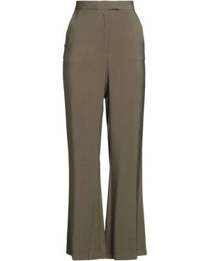 Soallure Trousers Viscose, Polyester - Grey