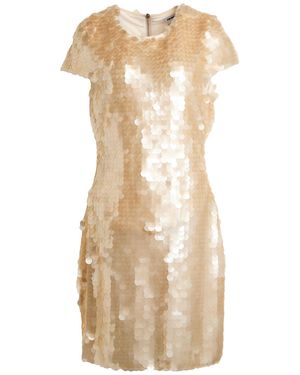 DKNY Mini Dress Polyester - Natural