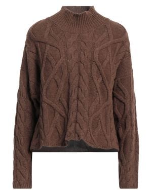 Alpha Studio Turtleneck - Brown