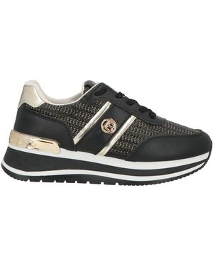 Laura Biagiotti Sneakers Synthetic Material, Textile Fibers - Black