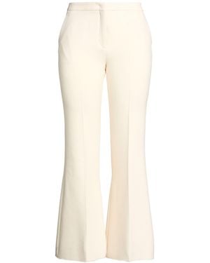 Etro Ivory Pants Polyester, Wool, Elastane - Natural