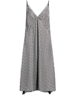 Dior Midi Dress Silk - Gray