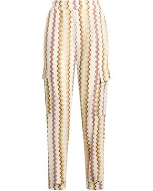 PHO® Firenze Light Pants Cotton, Polyester, Lurex - Natural