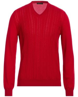 Roberto Collina Pullover - Rosso
