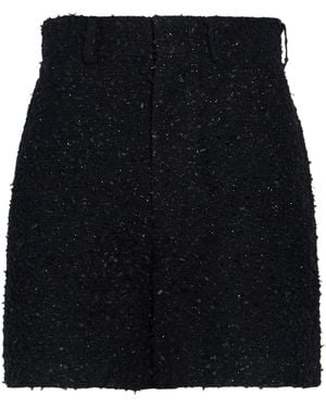 Junya Watanabe Shorts & Bermuda Shorts Cotton, Nylon, Acrylic, Rayon - Black