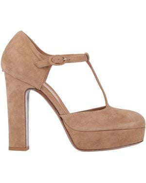 Relac Camel Pumps Leather - Natural
