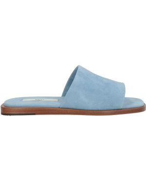 Bally Sky Sandals Goat Skin - Blue