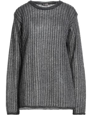 Maliparmi Charcoal Sweater Mohair Wool, Polyamide, Merino Wool, Synthetic Fibers, Metallic Fiber - Gray