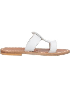 K. Jacques Sandals - White