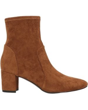 Bibi Lou Ankle Boots Textile Fibers - Brown