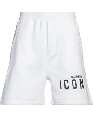 DSquared² Shorts & Bermuda Shorts - White