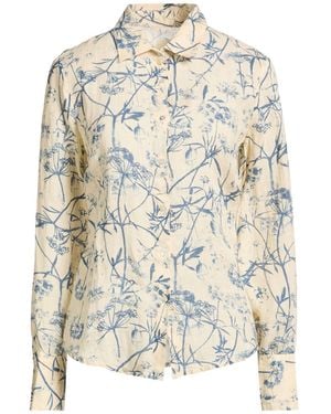 120% Lino Shirt Linen - White